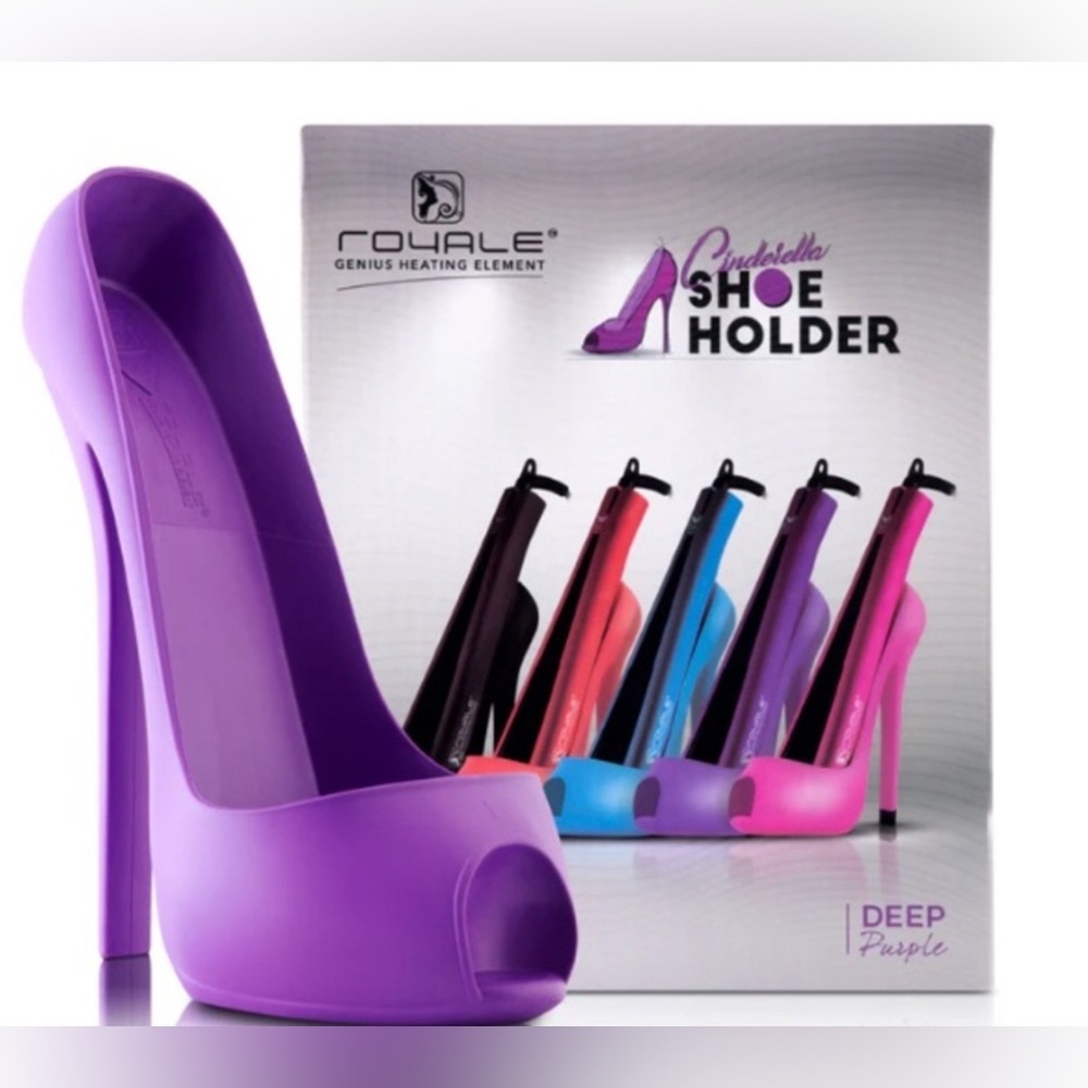 ROYALE CINDERELLA SHOE HOLDER-PURPLE
New and sealed!